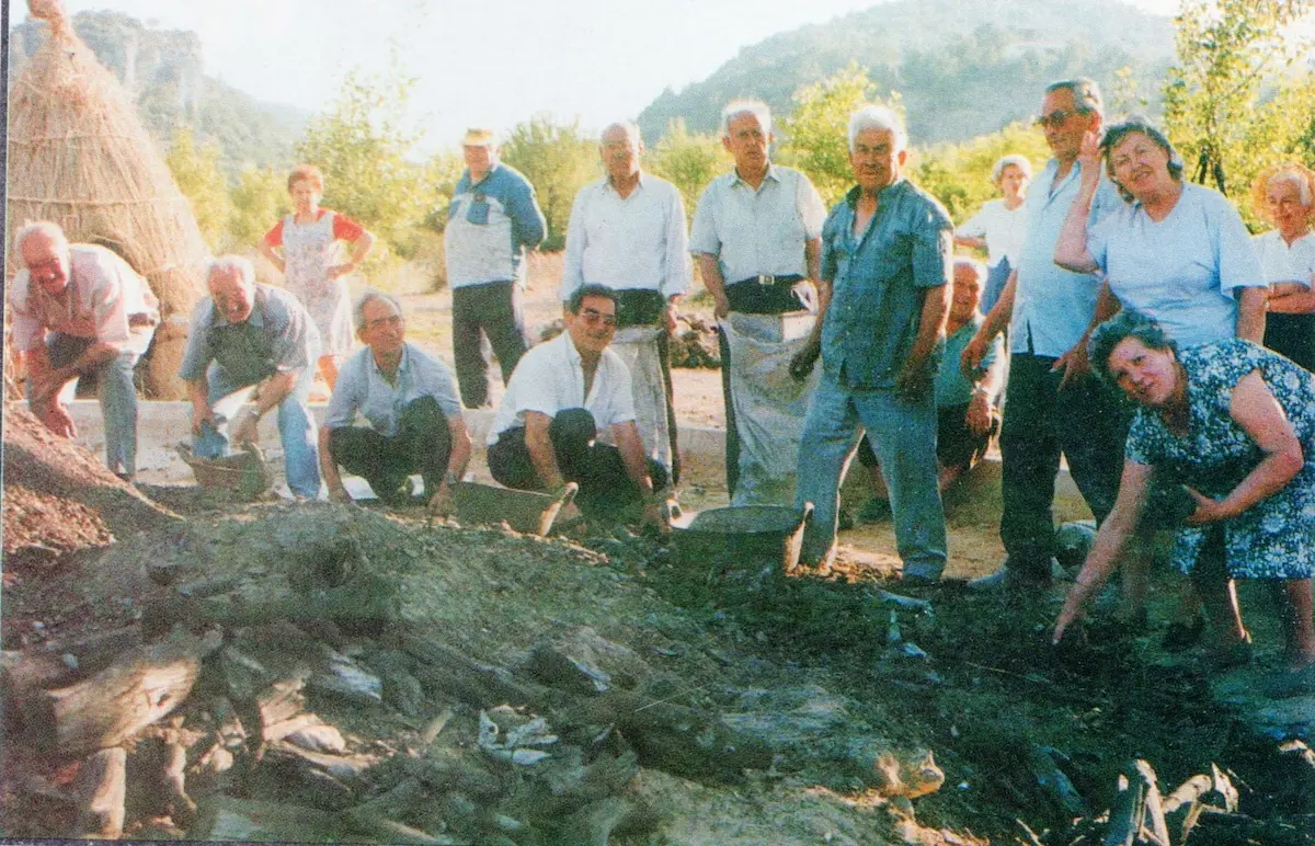 Carbó acabat d'extreure de la sitja